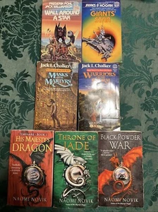 Del Ray Sci-Fi Buch Lot 7 Temeraire 1-3, Ringe der Meister 3-4, Giants Star - Bild 1 von 8