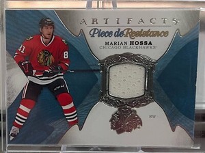 MARIAN HOSSA 2016-17 Upper Deck Artifacts Piece de Resistance Jersey