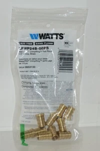 Bolsa de 10 tapones de prueba WaterPex de 1/2 pulgada Watts LFWP24B08PB - Imagen 1 de 6
