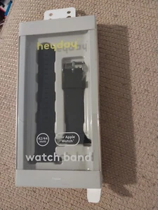 Heyday Apple Watch Silicone Band 42/44mm - Black - Zdjęcie 1 z 2