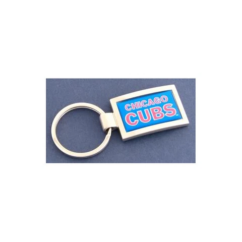 Chicago Cubs Curved Keychain Key Chain MLB Keyring New Cover