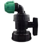 Ibc Water Storage Tank Outlet S60x6 2 To Mdpe 25Mm Elbow+Valve Pipe Fitting