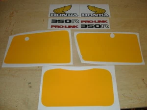 1983-1984 Honda XR 350 Decal Kit AHRMA Gas Tank, Swingarm and Number Plates - Picture 1 of 2