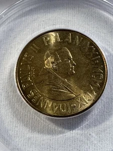 1999-R Vatican City John Paul II 200 Lire Graded MS 67 by ANACS Low Mintage - Picture 1 of 8