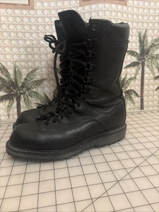 MATTERHORN USA 1949 Gore-Tex Thinsulate 10" Combat Leather BOOTS Black Mens 7 W - Picture 1 of 22