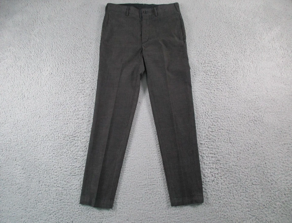 Engineered Garments Pantalones Para Hombre 30 Gris Lana Cinchback Pantalones Chinos Foto 1 de 4