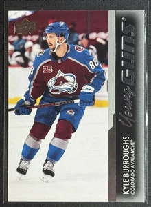 2021-22 Upper Deck Series 1 Young Guns Kyle Burroughs #206 Rookie RC - Bild 1 von 1