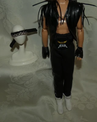 MATTEL KEN DOJO MOJO FLECOS CHALECO PANTALONES DIADEMA ZAPATOS GUANTES BARBIE PELÍCULA 4 MUÑECA Foto 1 de 4
