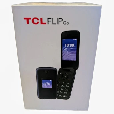 New/Sealed - Metro by T-Mobile TCL Flip Go, 8GB, Blue - Prepaid Flip Phone - Image 1 of 2