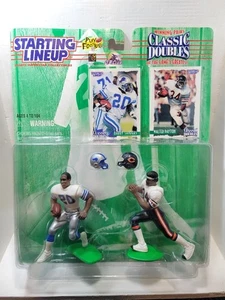 1997 STARTAUFSTELLUNG KENNER CLASSIC DOUBLE BARRY SANDERS WALTER PAYTON - Bild 1 von 1