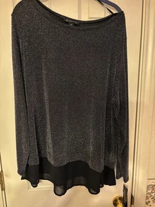 INC schwarze Bluse - Bild 1 von 3