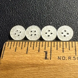 4 botones de repuesto Ralph Lauren blanco perla - Imagen 1 de 3