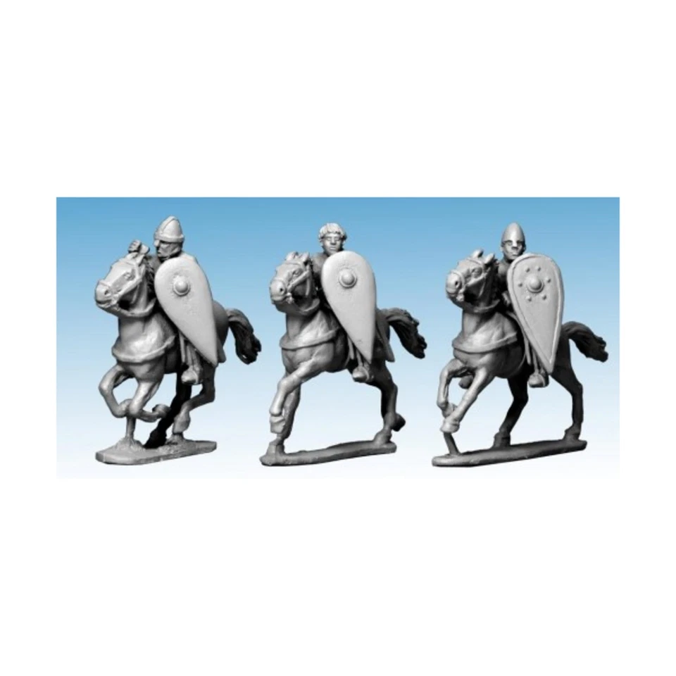 Crusader Mini Dark Age Norman Mini 28  Unarmoured Norman Cavalry w/Spe Pack New - Image 1 of 1