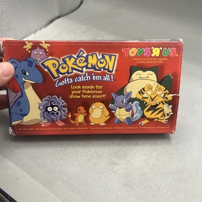 Pokemon Gotta Catch 'Em All VHS 1998 Toys R Us Promo Tape Sneak Peek Nintendo - Image 1 of 4
