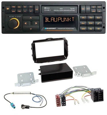 Blaupunkt USB DAB SD MP3 Bluetooth Autoradio für Alfa Giulietta ab 2013 ISO pian - Bild 1 von 4