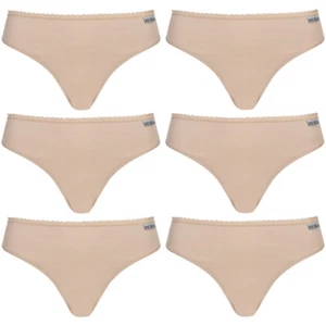 MONT EMILIAN" Lille "Mujer Calzoncillos Panty Slip 6er-Pack Blanco Azul Gris Neu - Imagen 1 de 9