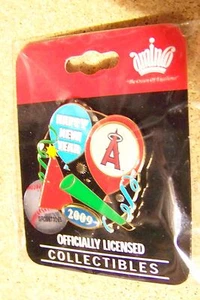 2009 California Angels of Anaheim Party New Year pin - Picture 1 of 3