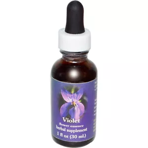 Flower Essence Services Violet Dropper Herbal Supplement 1 Oz - Picture 1 of 1