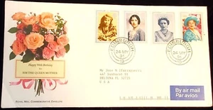 Happy 90th Birthday HM The Queen Mother Royal Mail May 24, 1991 - Picture 1 of 1
