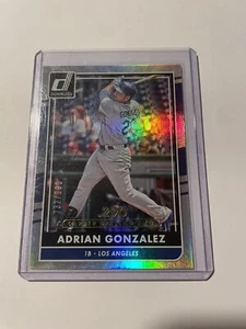 Adrian Gonzalez 2016 Donruss Career Star Line Parallel #’d/290 Dodgers - Picture 1 of 1