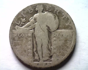 1928-D STANDING LIBERTY QUARTER GOOD G NICE ORIGINAL COIN BOBS COINS 99c SHIP - Bild 1 von 2