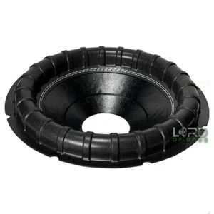12" Subwoofer Kegel mit geripptem Surround Lautsprecher Teile Reparatur - Bild 1 von 4