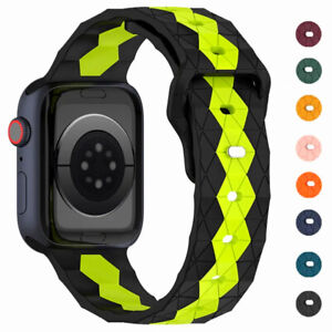 for Apple Watch Ultra 2 Silicone Band Series 9 8 7 6 5 4 3 2 SE 38/41/44/45/49mm