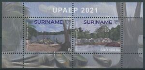 Suriname 2021 MNH Landscapes Stamps UPAEP Tourism 2v M/S