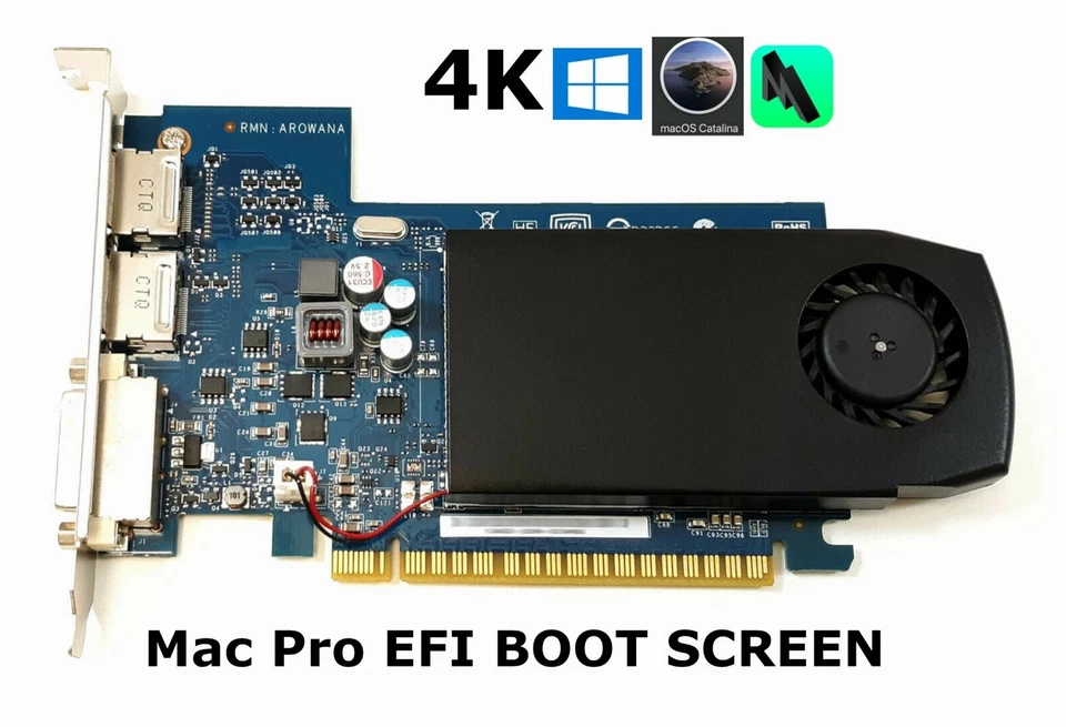 Nvidia GT 630 1GB Graphics Card for Mac Pro GTX680 HD7950 Mojave Catalina GPU - Image 1 of 1