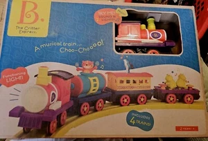 B. Toys - Critter Express - Zugset &#8211; Musikzug &#8211; Licht & Sound - Bild 1 von 7