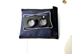 Pocket Stereoscope With Canvas Cover 2 X Stereo views for Arial Photographs - Picture 1 of 7