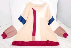 Cato Sweater Womens Size 3XL Longsleeve Pink New With Tag Pull Over - Picture 1 of 9