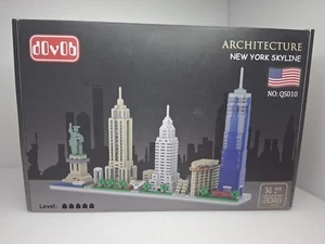 Architektur dOvOb New York Skyline Micro Mini Blöcke Bauset 3048 Teile - Bild 1 von 3