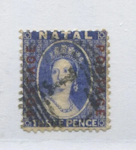 Natal QV 1872 3d overprinted "Postage." used - Picture 1 of 1