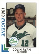 1989 Eugene Emeralds Best #13 Colin Ryan