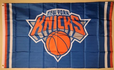New York Knicks NBA Basketball Flag Double Sided Printing 3x5 Feet W/ Grommets - Image 1 of 3