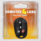 Key Fob Cover For 2004-2018 Toyota Sienna Remote Case Rubber Skin Jacket