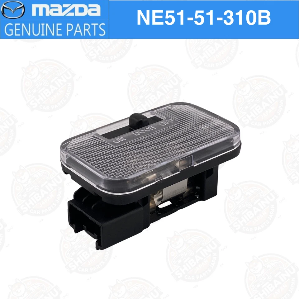 MAZDA Genuine NE51-51-310B 2006-2011 MX-5 Miata Front Interior Overhead Lamp Foto 1 de 4