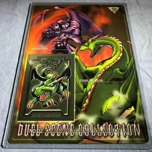 Yu-Gi-Oh! Colección de escenas de duelo Bandai 1999 no.02 - Dark Dragon vs Gárgola - Imagen 1 de 12