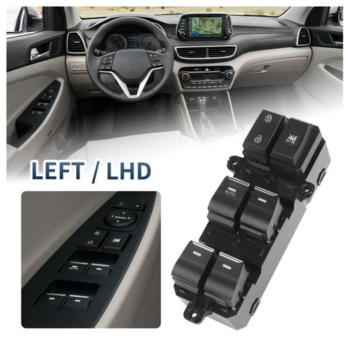Auto LHD Master Power Window Switch For Hyundai Tucson 161718 93571