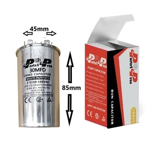 30 uF MFD 370/440 V AC High Quality Oil Filled Motor Run Capacitor 45x85mm - Picture 1 of 2