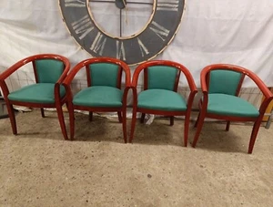 Armlehnstuhl Kirsche Cherry Chair Kapitäns Stühle Vintage - Bild 1 von 24