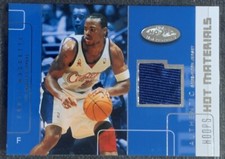 2002/03 Corey Maggette (Clippers) Hoops Hot Materials Jersey Card