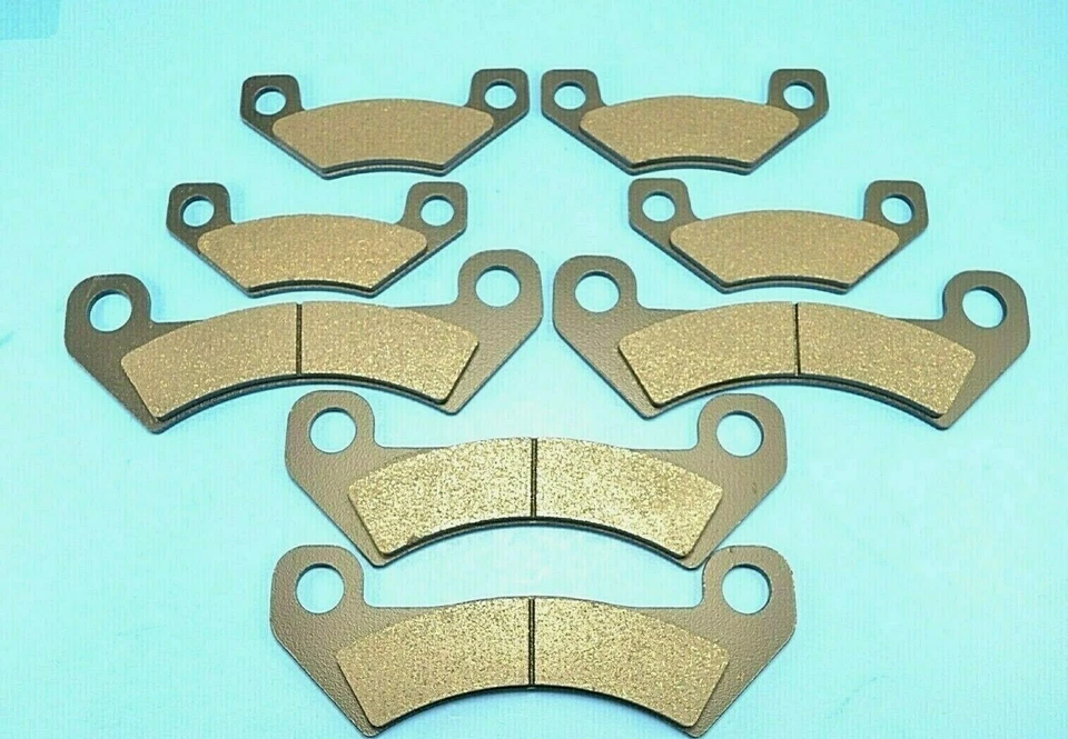 2 pastillas de freno delanteras traseras Fit John Deere Xuv Gator 625I Gas 825I Gas 855D Diesel Foto 1 de 1