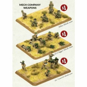 World War III: Team Yankee Iraqi Mech Company Weapons New - Picture 1 of 1