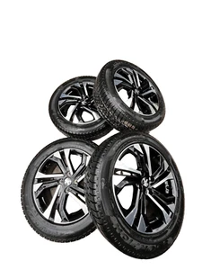 4 CERCHI IN LEGA PEUGEOT 3008 R17 COMPLETI DI PNEOMATICI - Foto 1 di 12