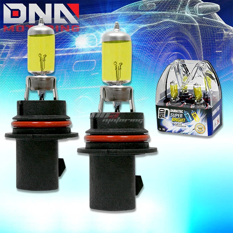 Par de bombillas halógenas de haz alto/bajo amarillo xenón 9004 65W/45W 4300K Foto 1 de 1