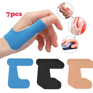 Parches de funda de tendón para muñeca y muñeca alivio dolores protector para dedos pulgar 7 piezas - Imagen 1 de 15