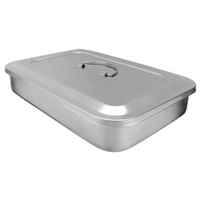  Nail Implement Sterilizer Tray With Lid - Nail Art Tool Disinfection Container - Image 1 of 4