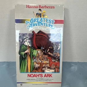 HANNA-BARBERA'S - THE GREATEST ADVENTURE - NOAH'S ARK - (VHS, 1987) - NEW - Picture 1 of 9